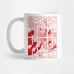 Suzhou, China City Map Typography - Oriental Mug